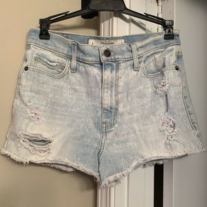 Abercrombie & Fitch High Waisted Shorts, Size 4